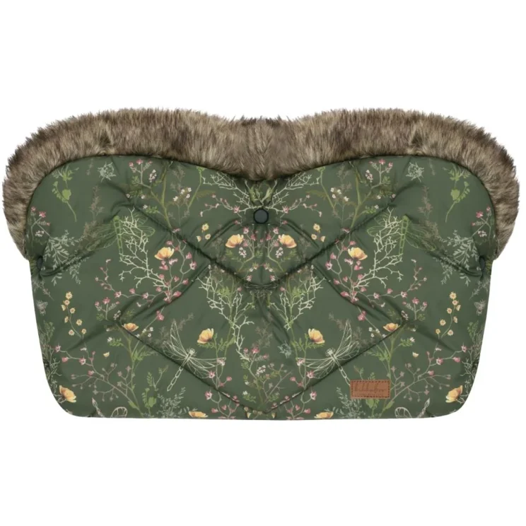Муфты для коляски KikkaBoo Luxury Secret Garden Green