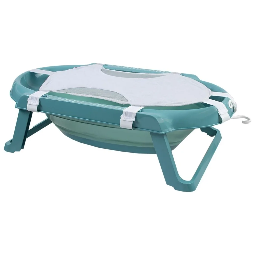 BABYJEM Set de baie pliabil Turcuaz, 5 piese