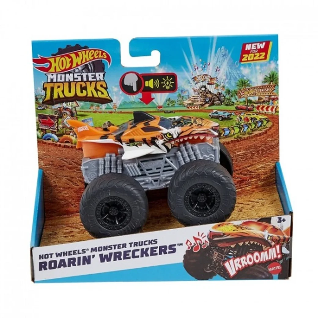 Hot Wheels "Monster Trucks" Mașina SUV la scara 1:43 (as., sunete și lumini)