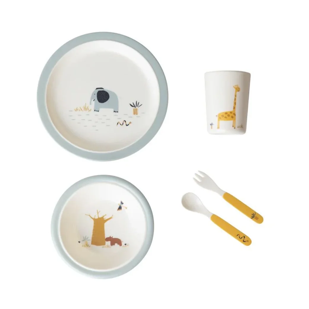 Set de vesela Premaman Savanna, 5 piese