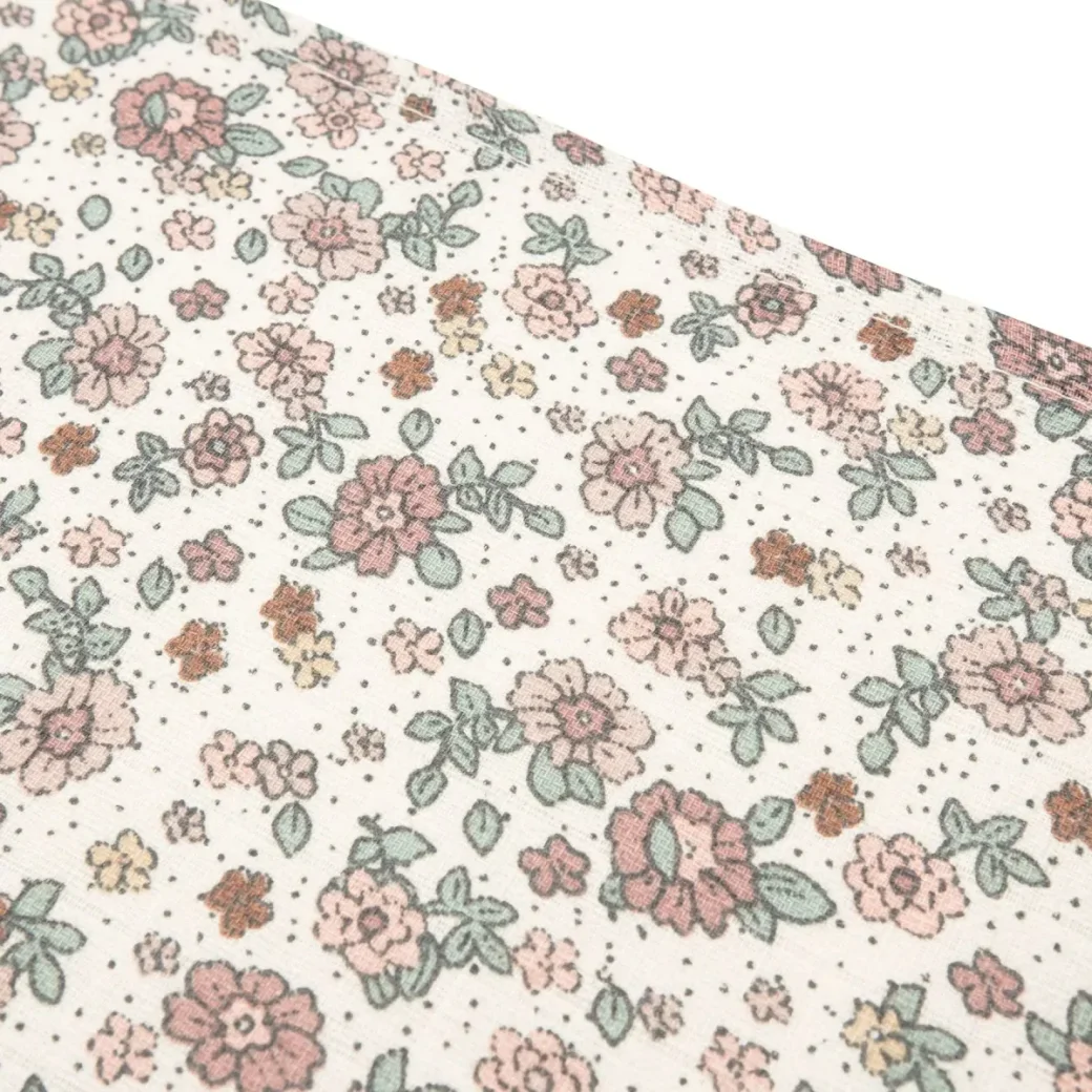 Муслиновые пеленки Jollein Retro Flowers, 70х70 см, 3 шт. foto