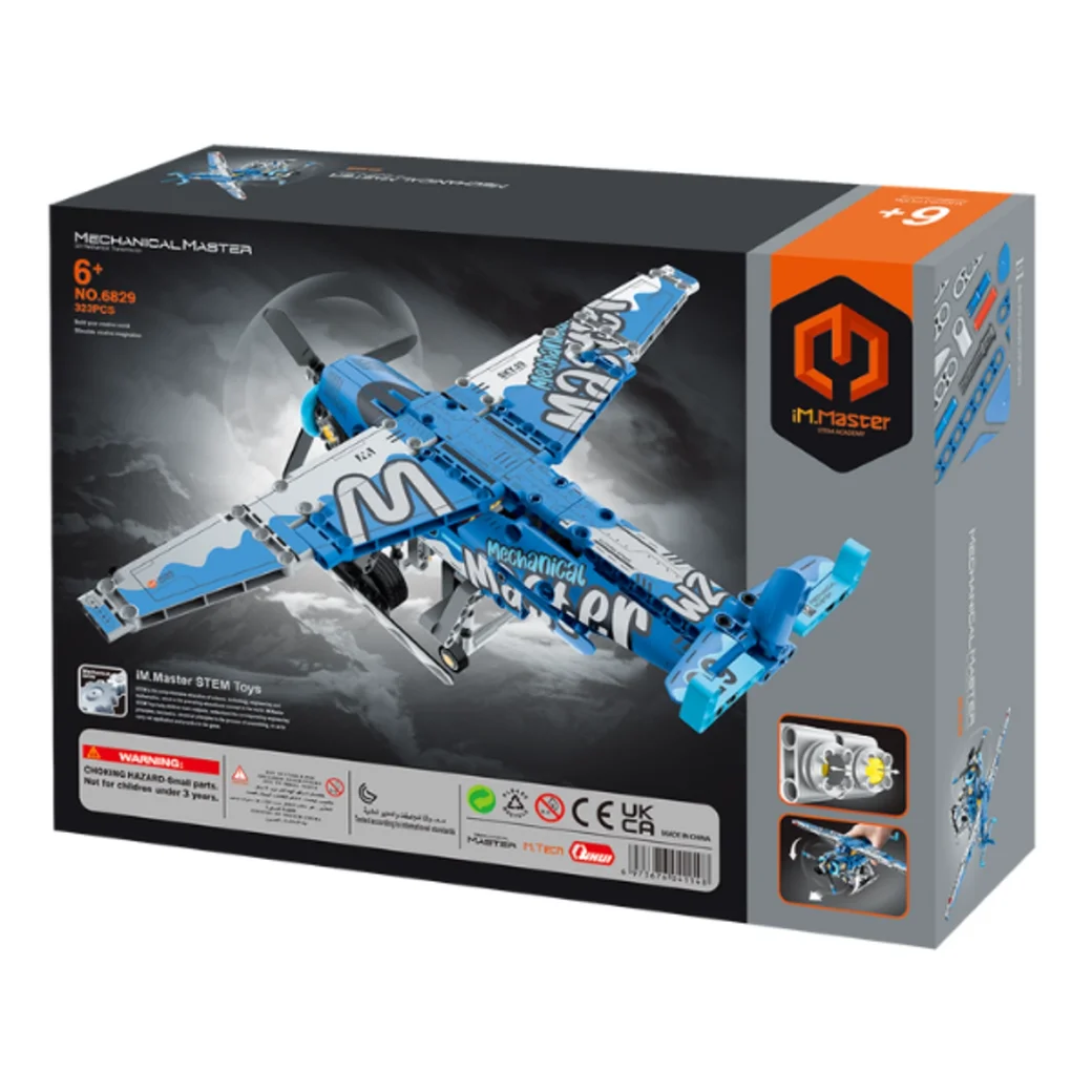 Set de construcție iM Master Mechanical Master - „Hidroavion”, 323 piese