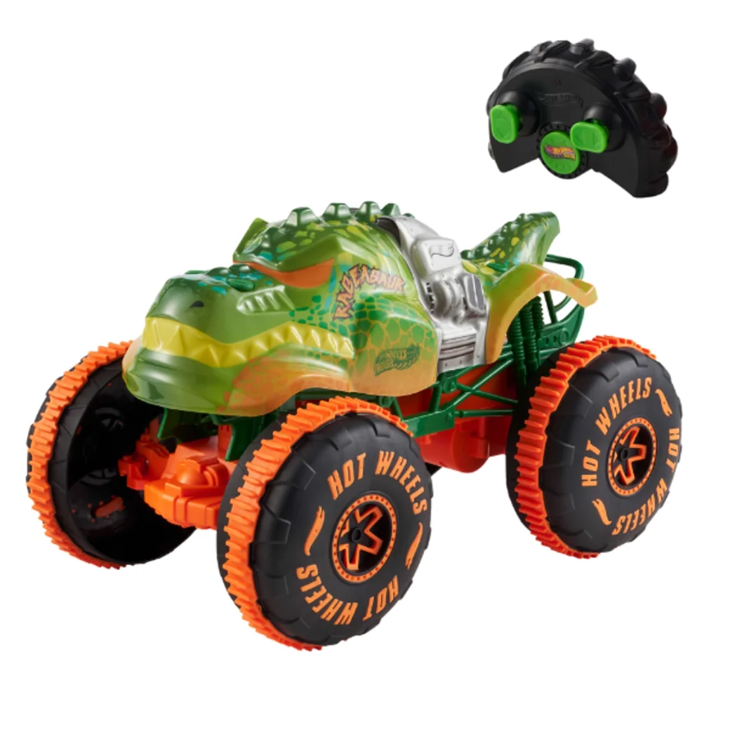 Радиоуправляемый внедорожник 1:15 Hot Wheels Monster Trucks "Rageasaur"