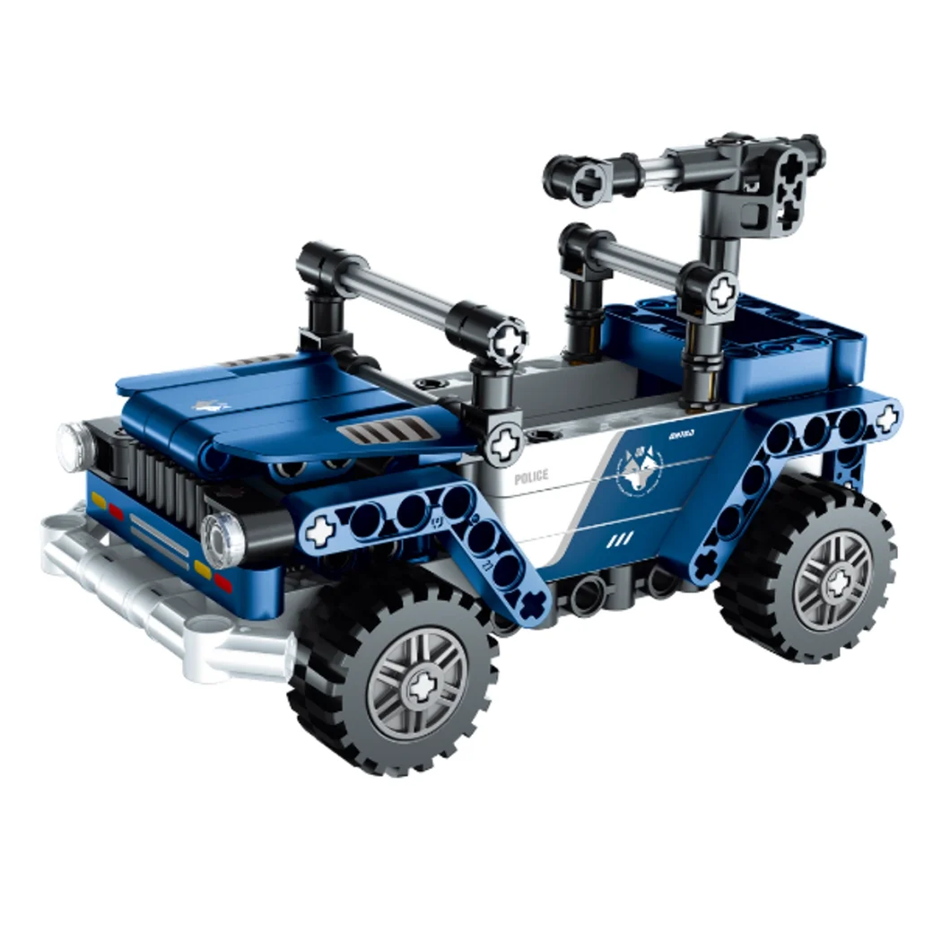 Set de construcție în ou iM Master Mechanical Master „Vehicule”, 6 modele, de la 118 pană la 124 elemente