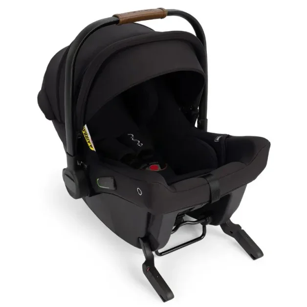 Scoica auto cu ISOFIX integrat Nuna PIPA URBN Caviar, nastere - 75 cm foto