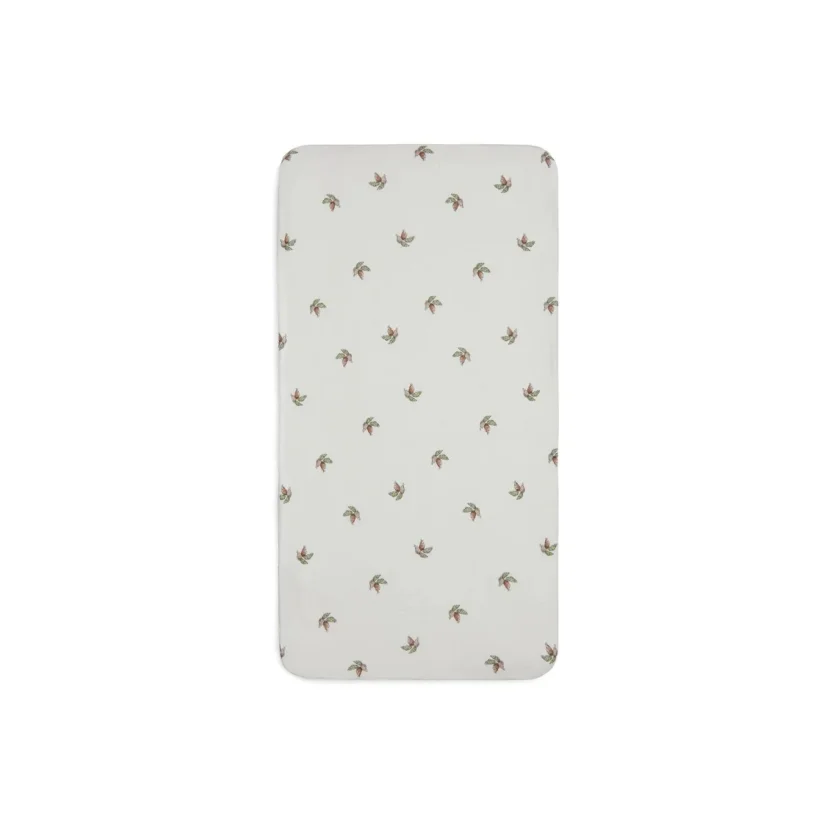 Cearsaf cu elastic Jollein Jersey Rosehip, 40/50x80/90 cm