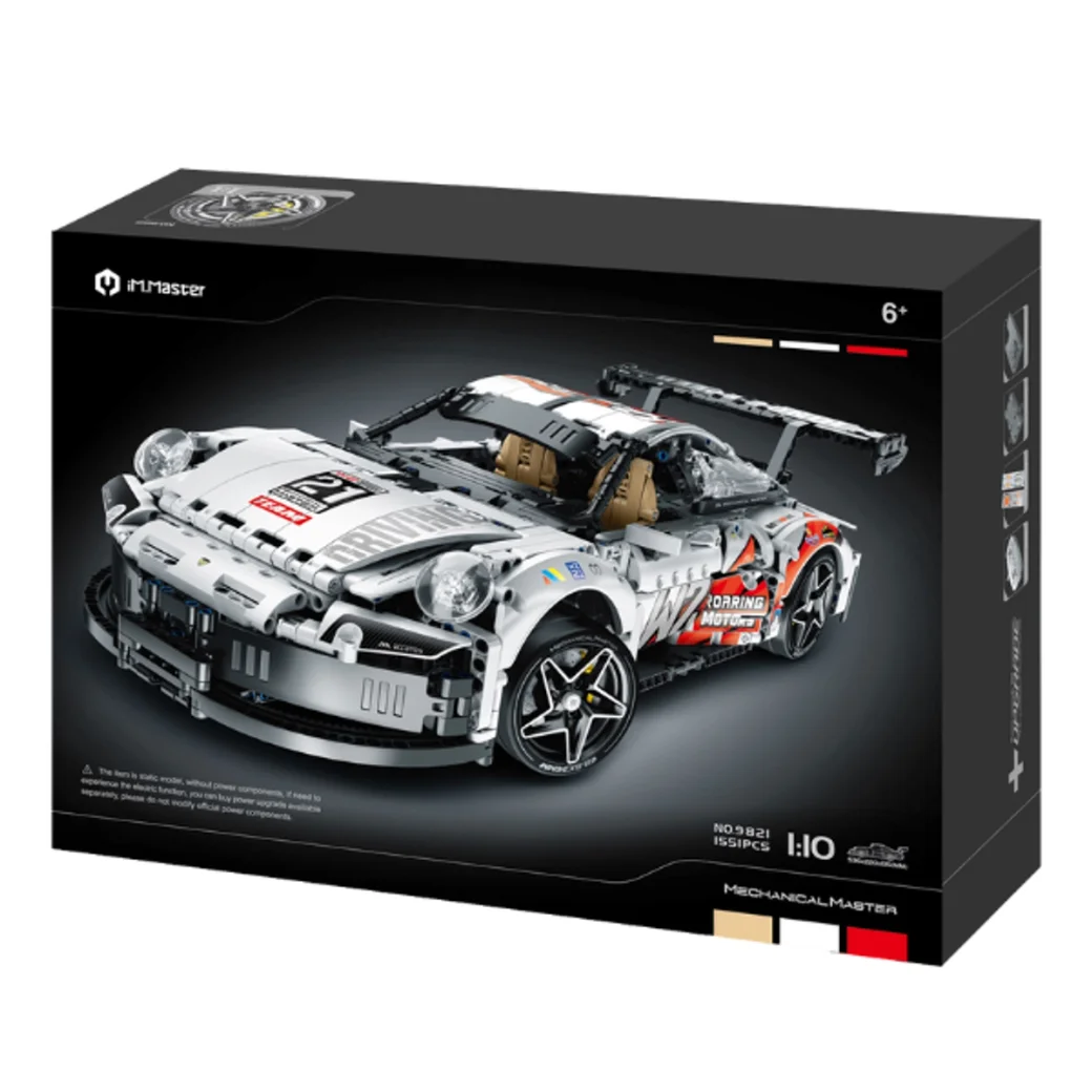 Set de construcție 2 în 1 , iM Master Mechanical Master „Automobil sportiv”, 1551 piese