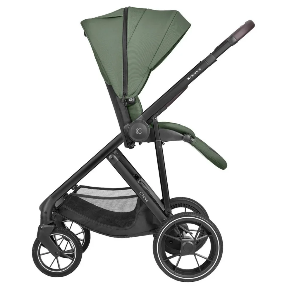 Carucior 3 in 1 KikkaBoo Chiara Army Green