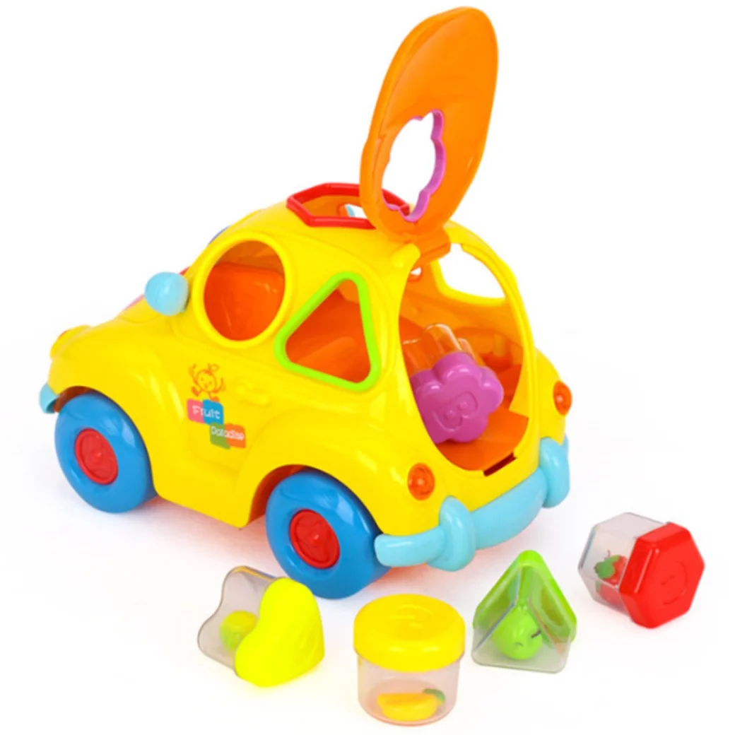 Masinuta muzicala sorter "Masina vesela cu fructe"