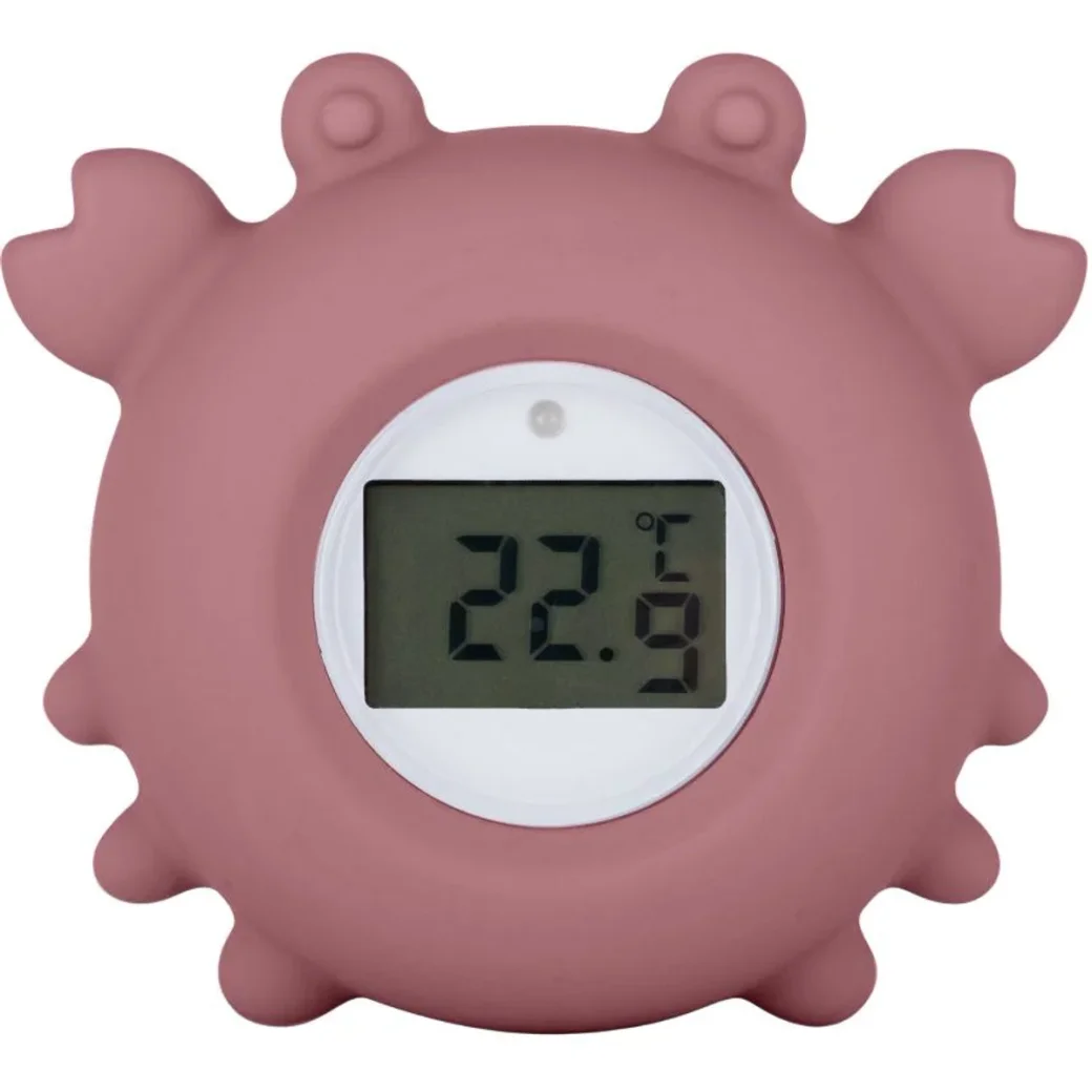 Силиконовый термометр для воды Petite&Mars Crab Caleb Dusty Rose