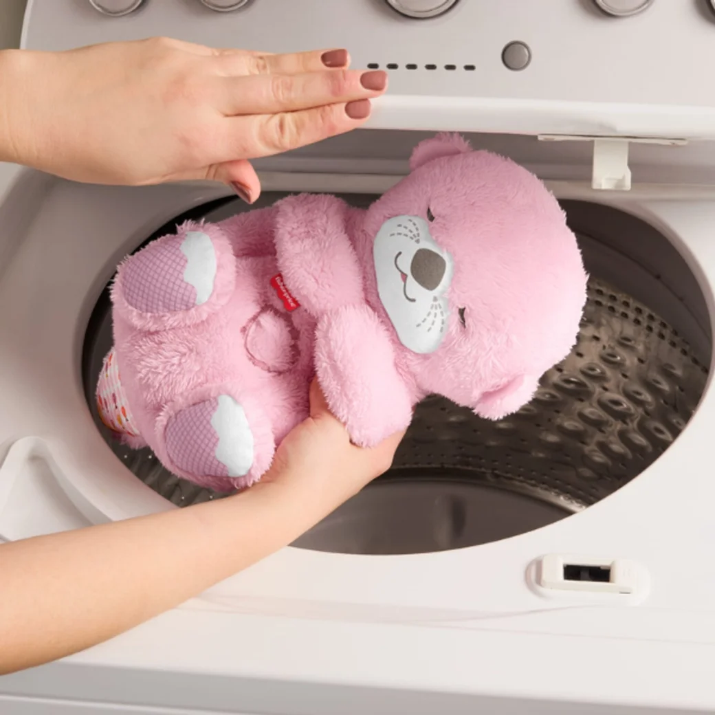Плюшевая игрушка "Выдра" от Fisher-Price, со светом и звуком, розовая