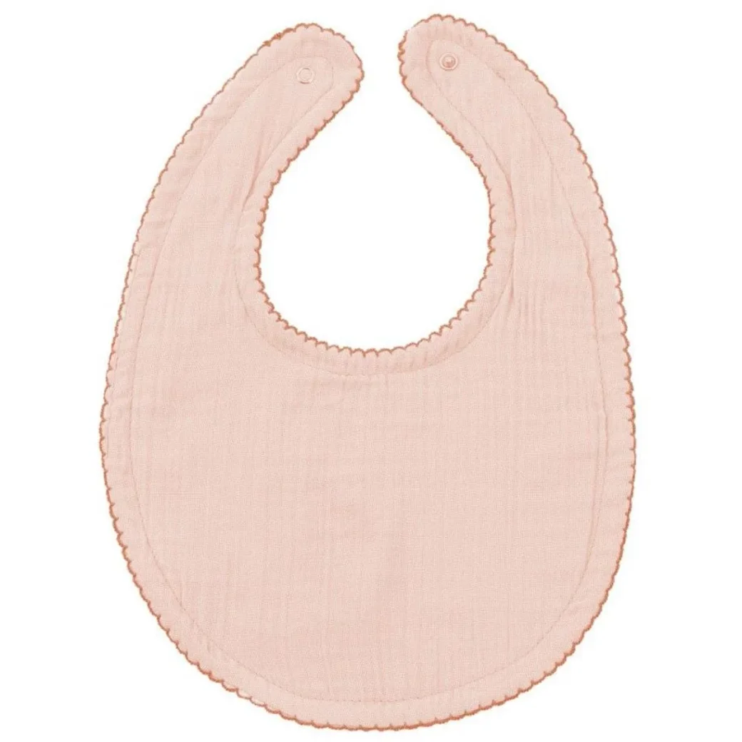 Муслиновый нагрудник BabyJem Peach, 23x32 см