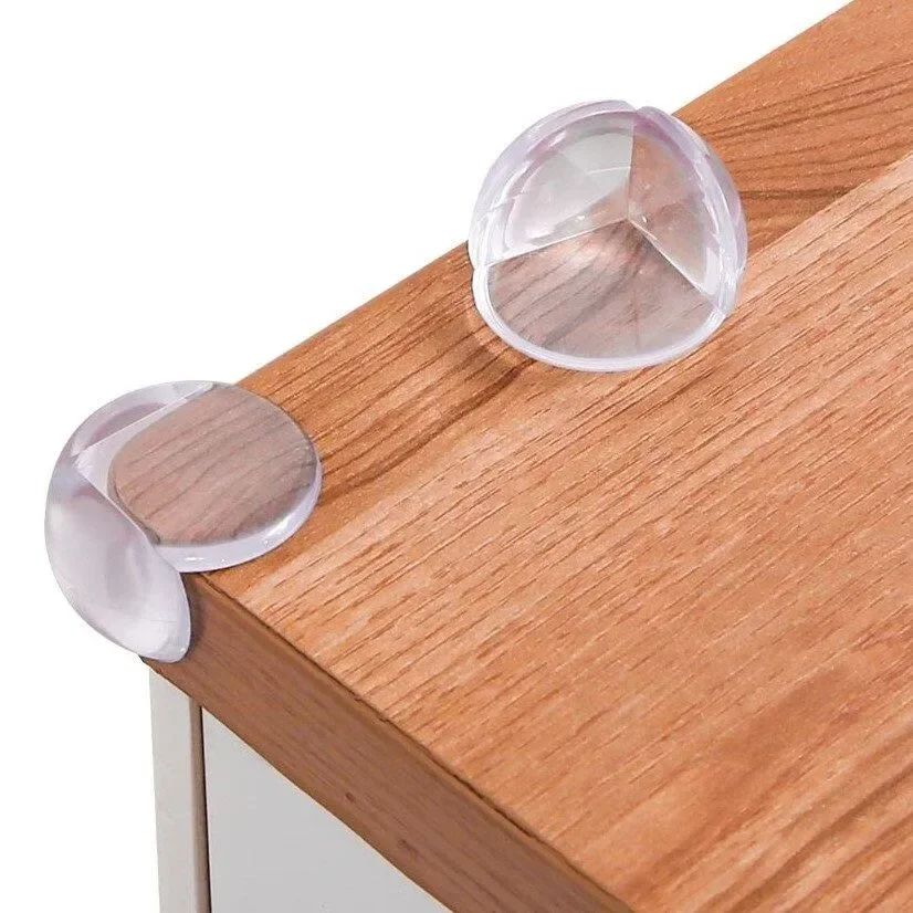 Protectii pentru colturi FEEDO transparent, 4 buc. foto