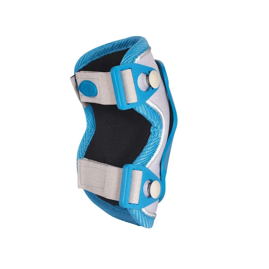 Set de protectii pentru genunchi si coate Micro reflective Blue S foto