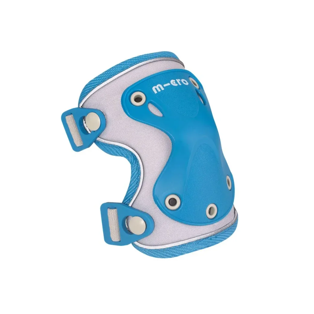 Set de protectii pentru genunchi si coate Micro reflective Blue M foto