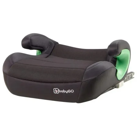 Автокресло-бустер i-Size BabyGo Bursa III, 135-150 см, Black foto