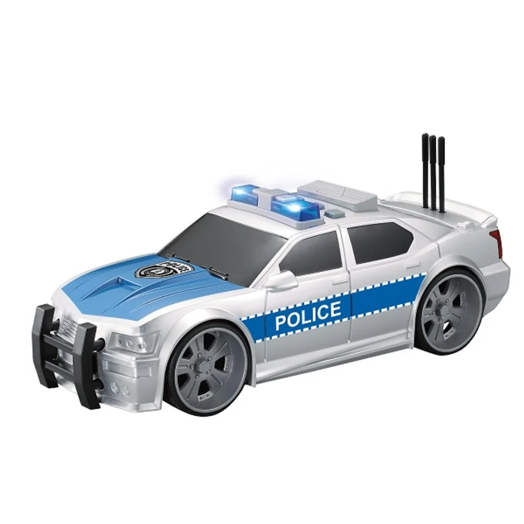 1:16 Mașină de Poliție cu inerție (lumină / sunet)