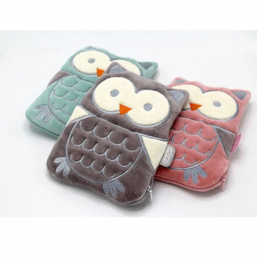 Подушка антиколиковая с вишневой косточкой BabyJem Green Owl