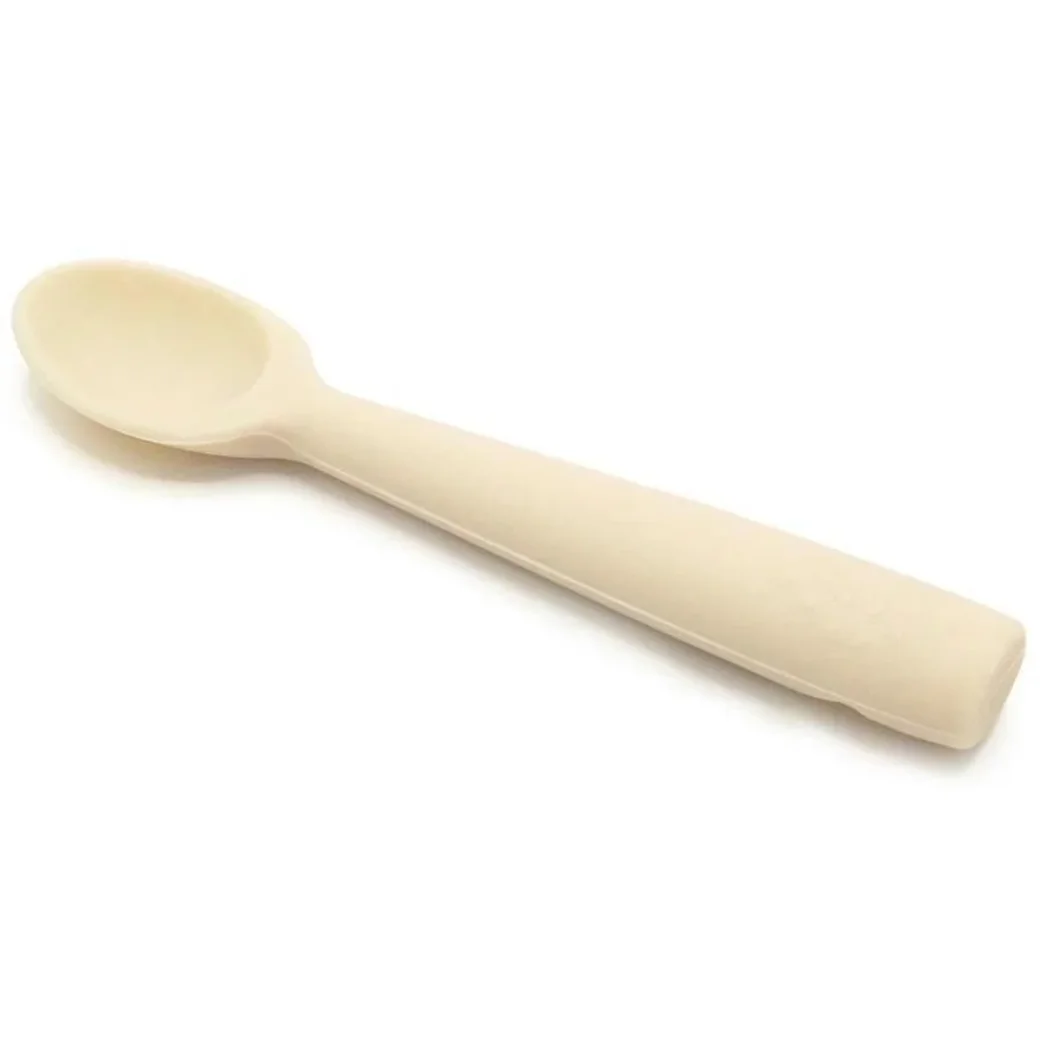BABYJEM Lingurita din silicon Latte