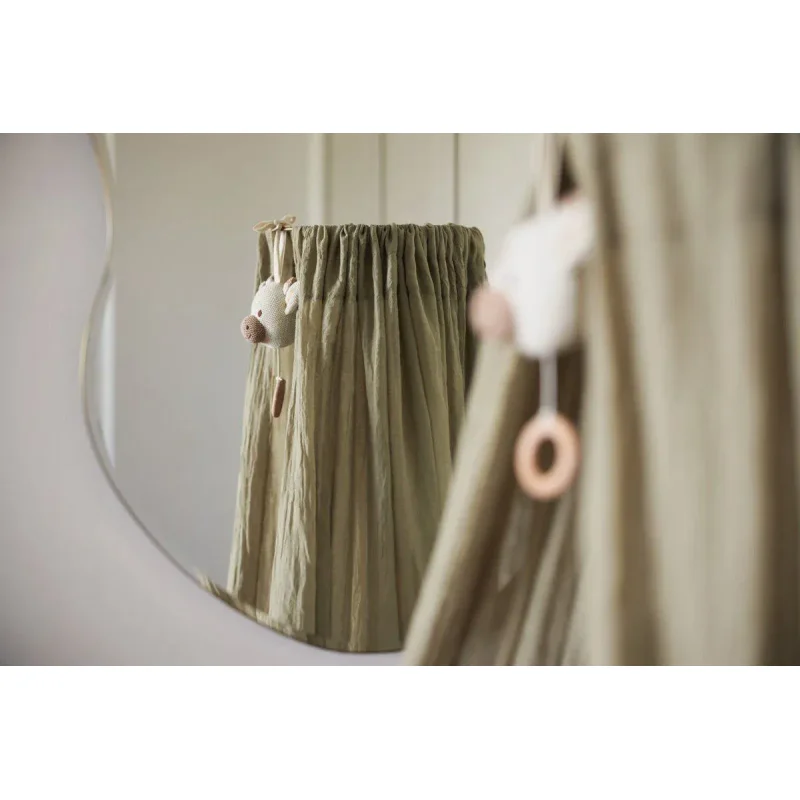 Винтажный балдахин Jollein Olive Green, 155 см foto
