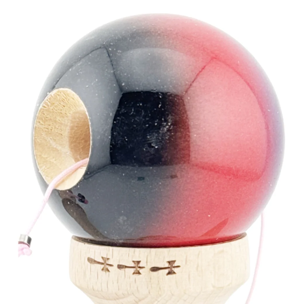 "Kendama Flippy X Original",profesională, 7 х 6 х 18 cm, ața 55 cm,cupe mari, 3-coloră