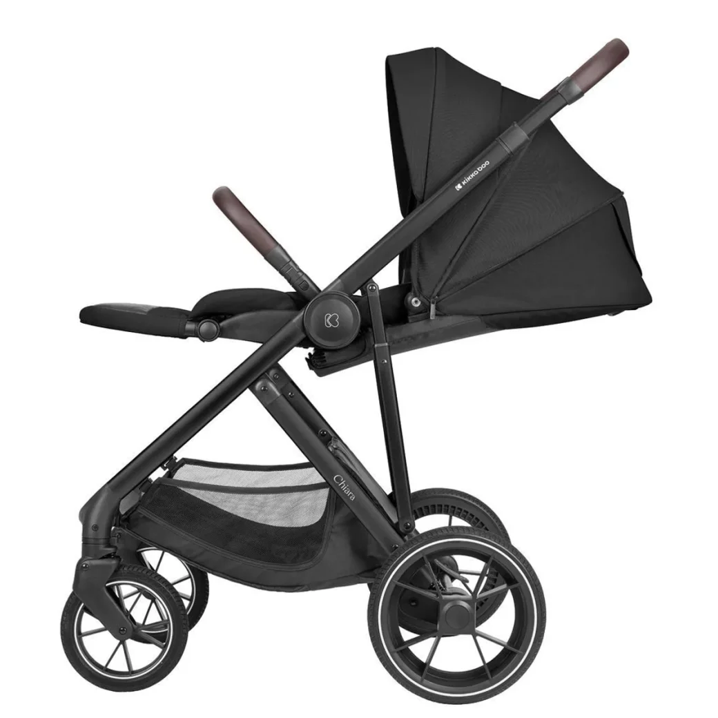 Carucior 3 in 1 KikkaBoo Chiara Black