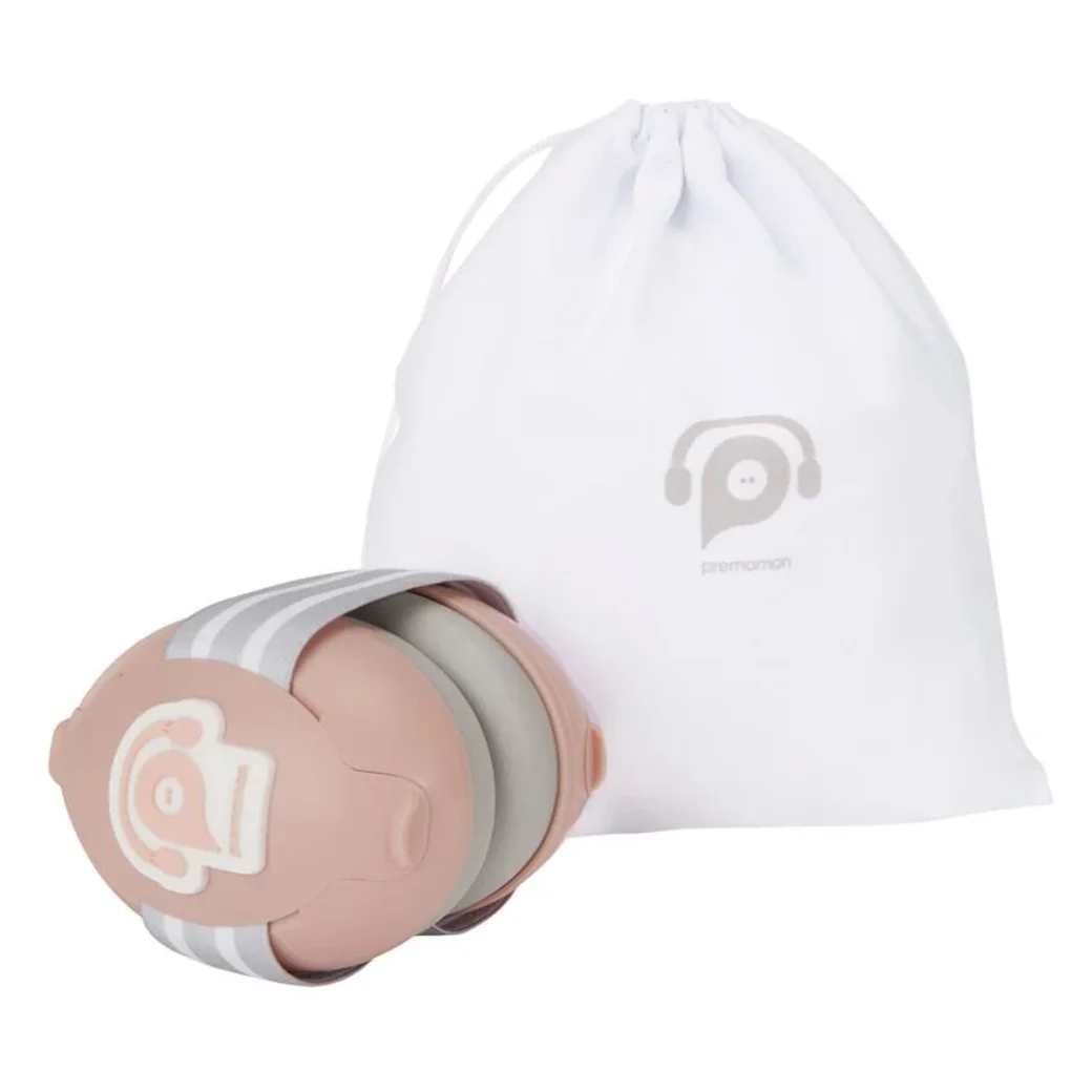 Наушники для защиты от шума для детей Premaman Pink