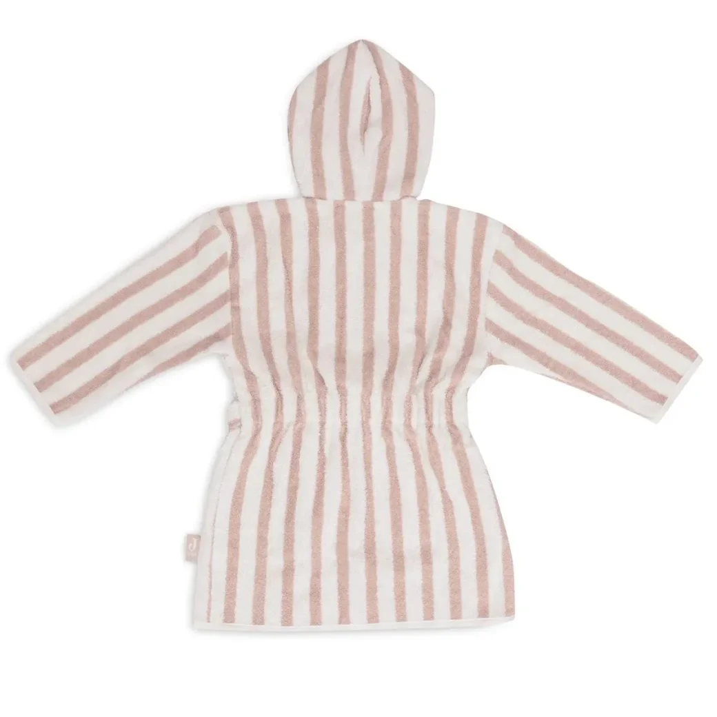 Махровый халат Jollein Stripe Terry Wild Rose GOTS (1-2 лет) foto