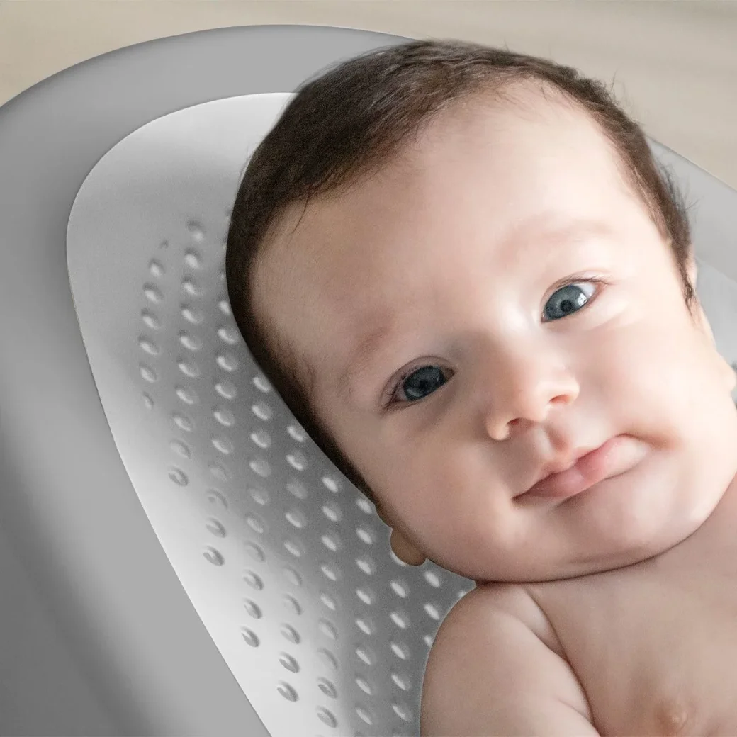 BABYJEM Suport pentru baie Soft Basic Gri