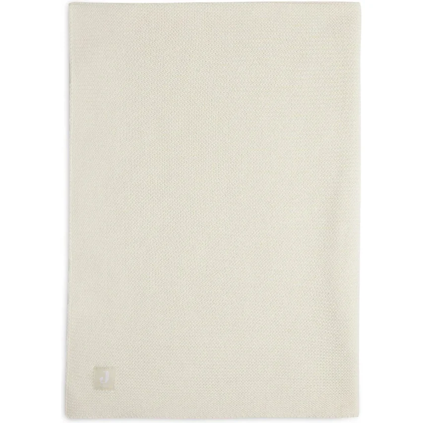 Paturica Jollein Basic Knit Ivory, 100x150 cm