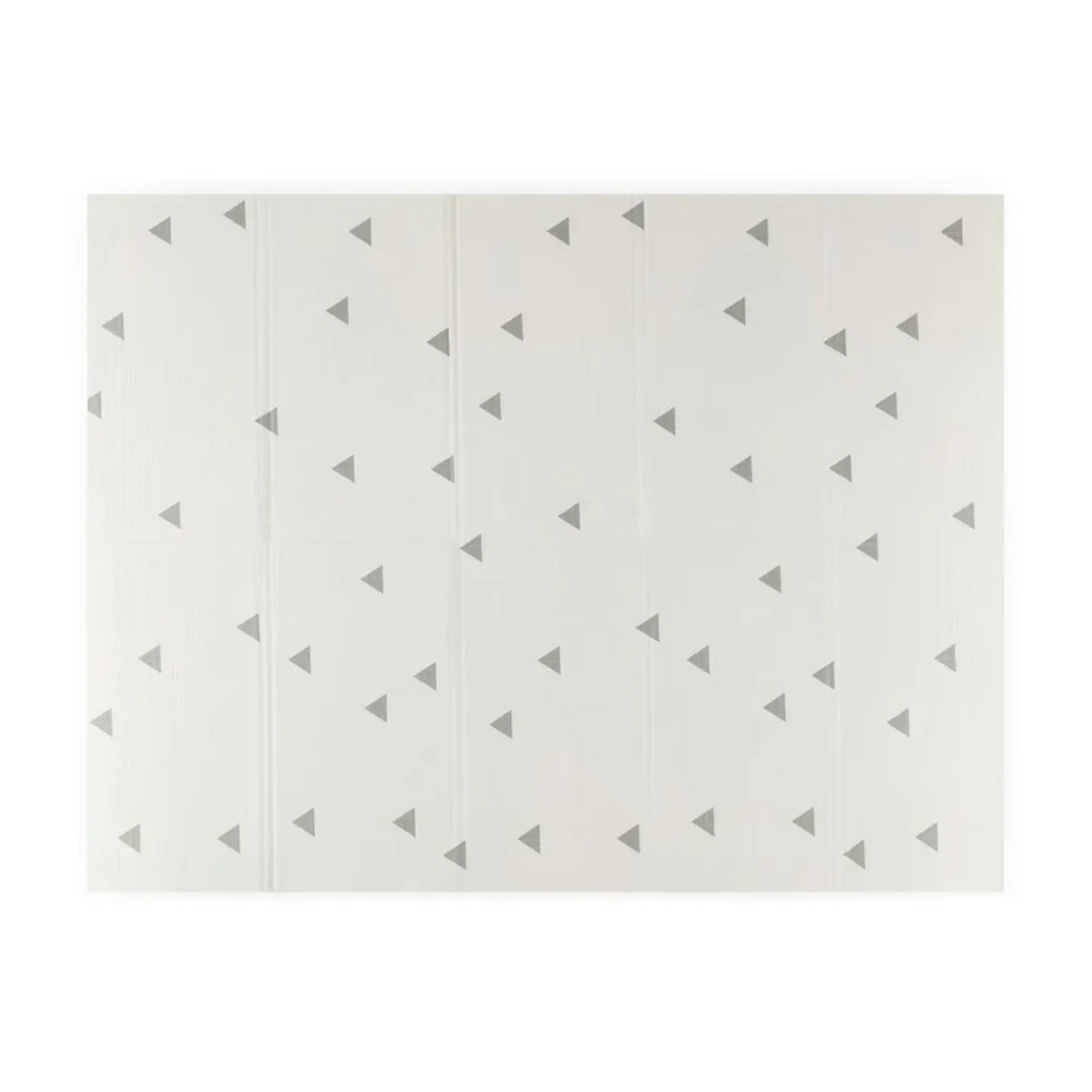 Covoras de joaca pliabil 2 in 1 Petite&Mars Campy Mountains&Triangles