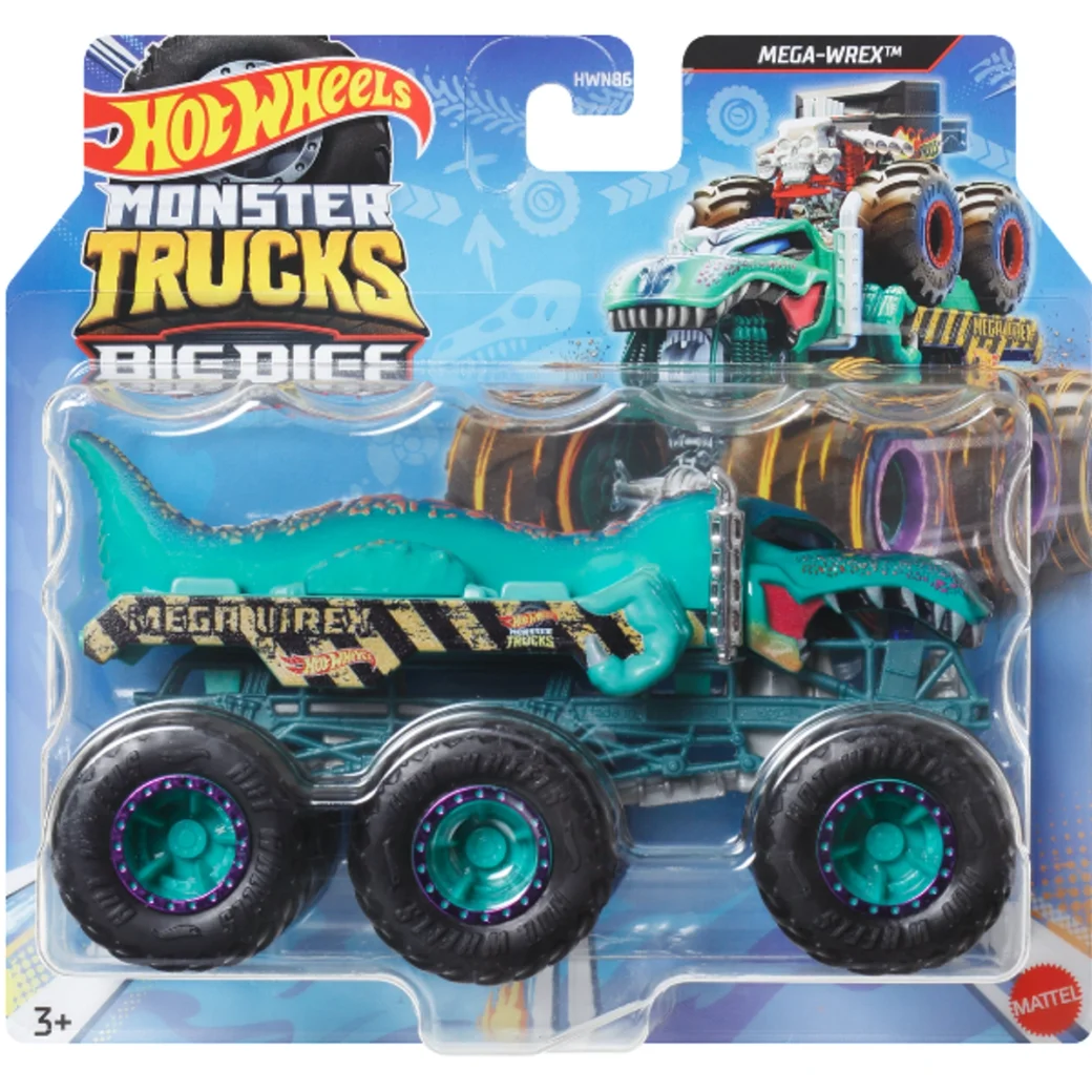 Hot Wheels Monster Trucks 1:64 с 6 колесами, в ассортименте