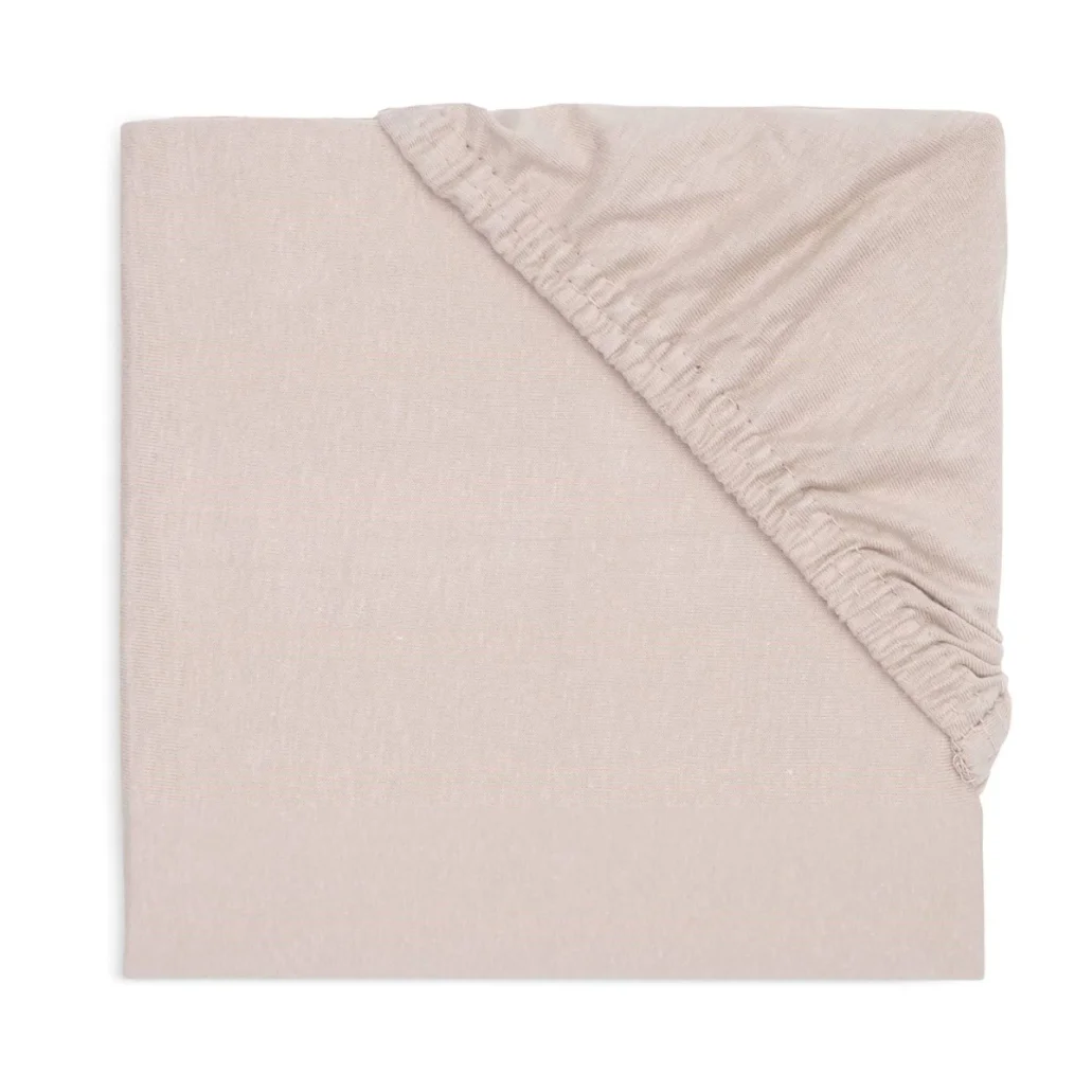 Cearsaf cu elastic Jollein Jersey Wild Rose,  40/50x80/90 cm