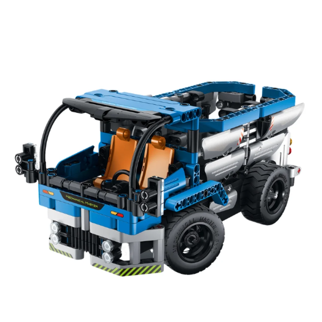 Set de construcție 2 în 1 iM Master Mechanical Master „Betonieră”, cu telecomandă, 394 piese