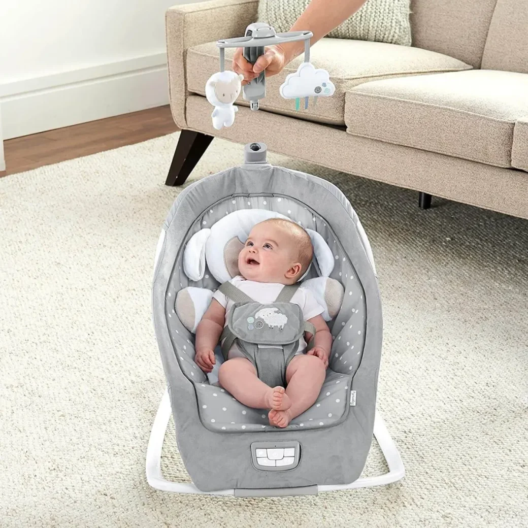 Кресло-качалка Ingenuity Cuddle Lamb foto
