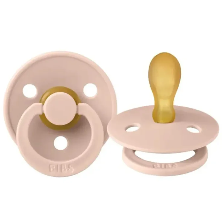 Suzeta simetrica din latex BIBS Colour Blush (6-18 luni) foto