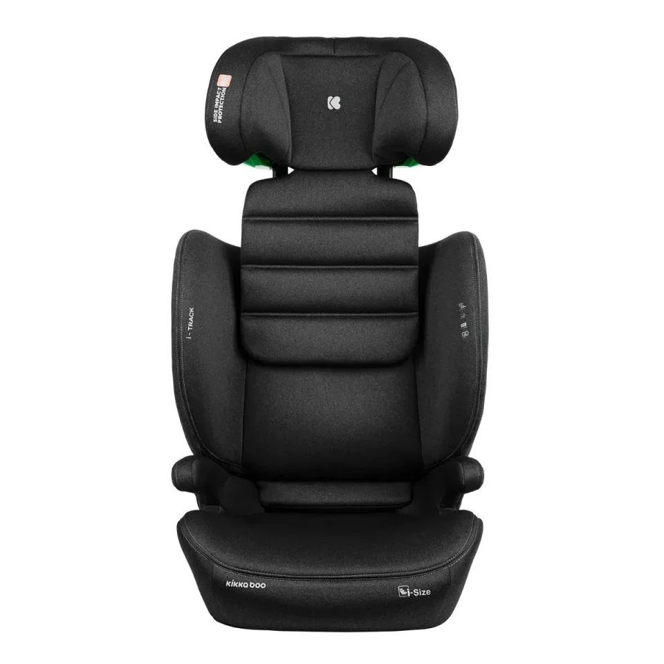 Автокресло с изофиксом i-Size KikkaBoo i-Track Black, 100-150 см foto