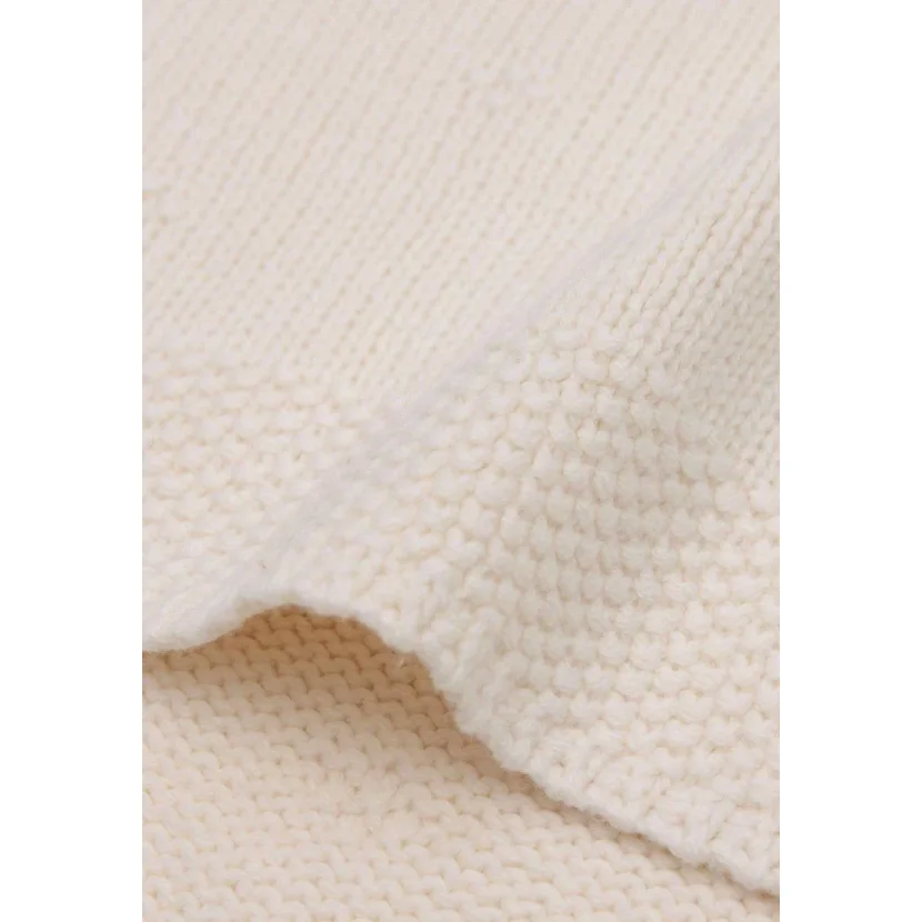 Плед Jollein Cosy Knit Ivory, 100x150 см