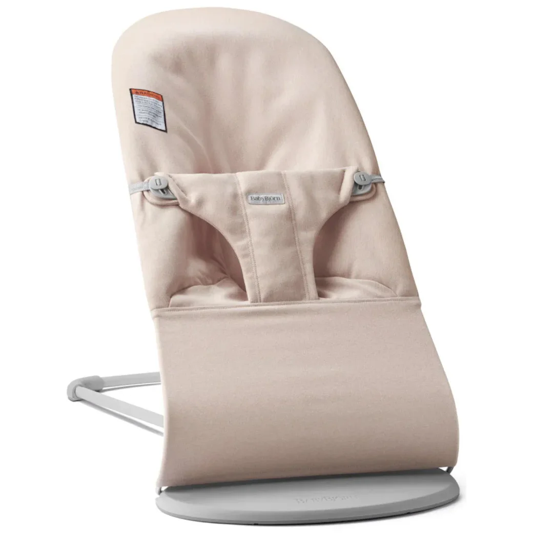 Balansoar BabyBjorn Bliss Light Pink, tesatura Melange foto