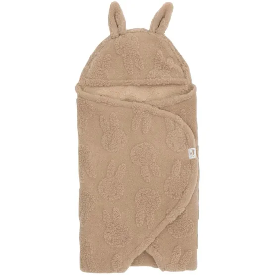 Sistem de infasat Jollein Miffy Jacquard Teddy Biscuit