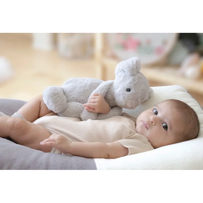 Плюшевая игрушка BabyJem The Beast Bunny Grey, 30 см