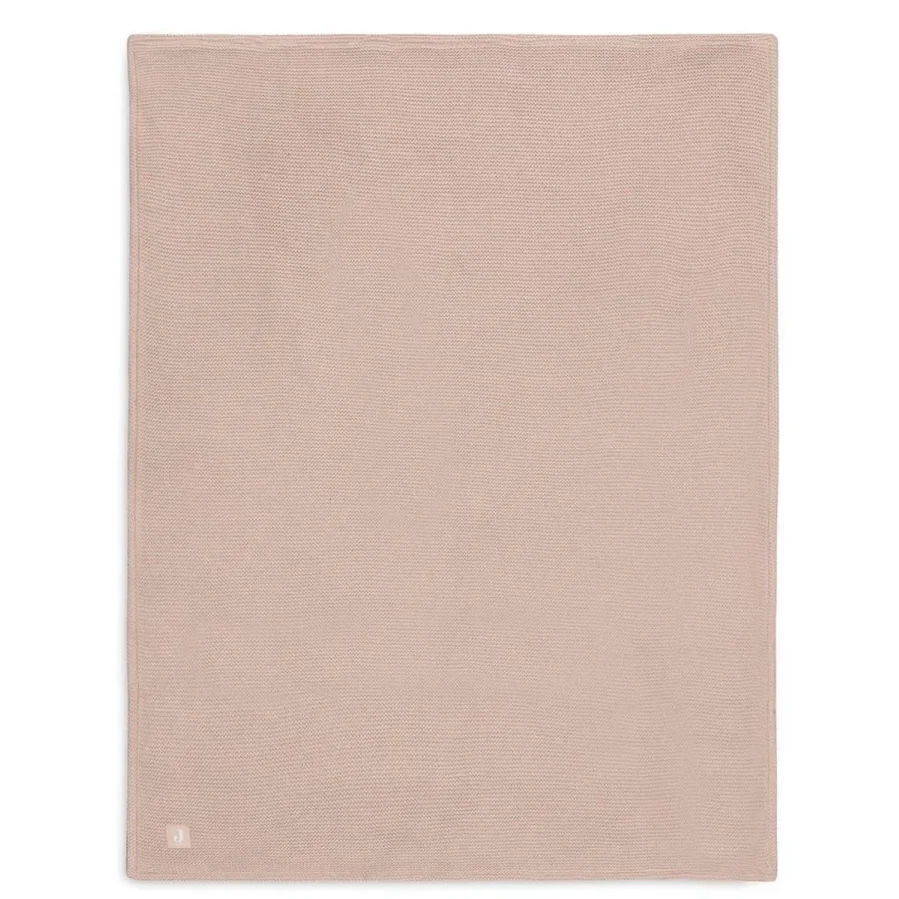 Paturica Jollein Basic Knit Wild Rose/Fleece, 75x100 cm