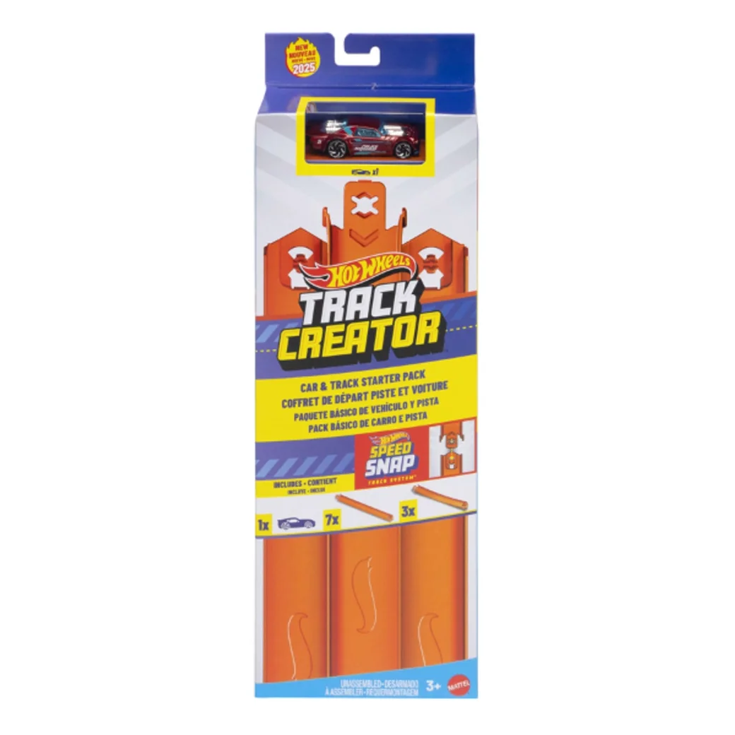 Set de piste Hot Wheels "Track Creator" cu mașinuță