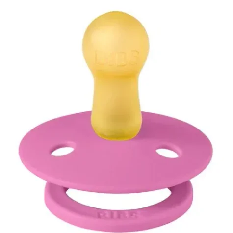Suzeta rotunda din latex BIBS Bubblegum (0-6 luni) foto