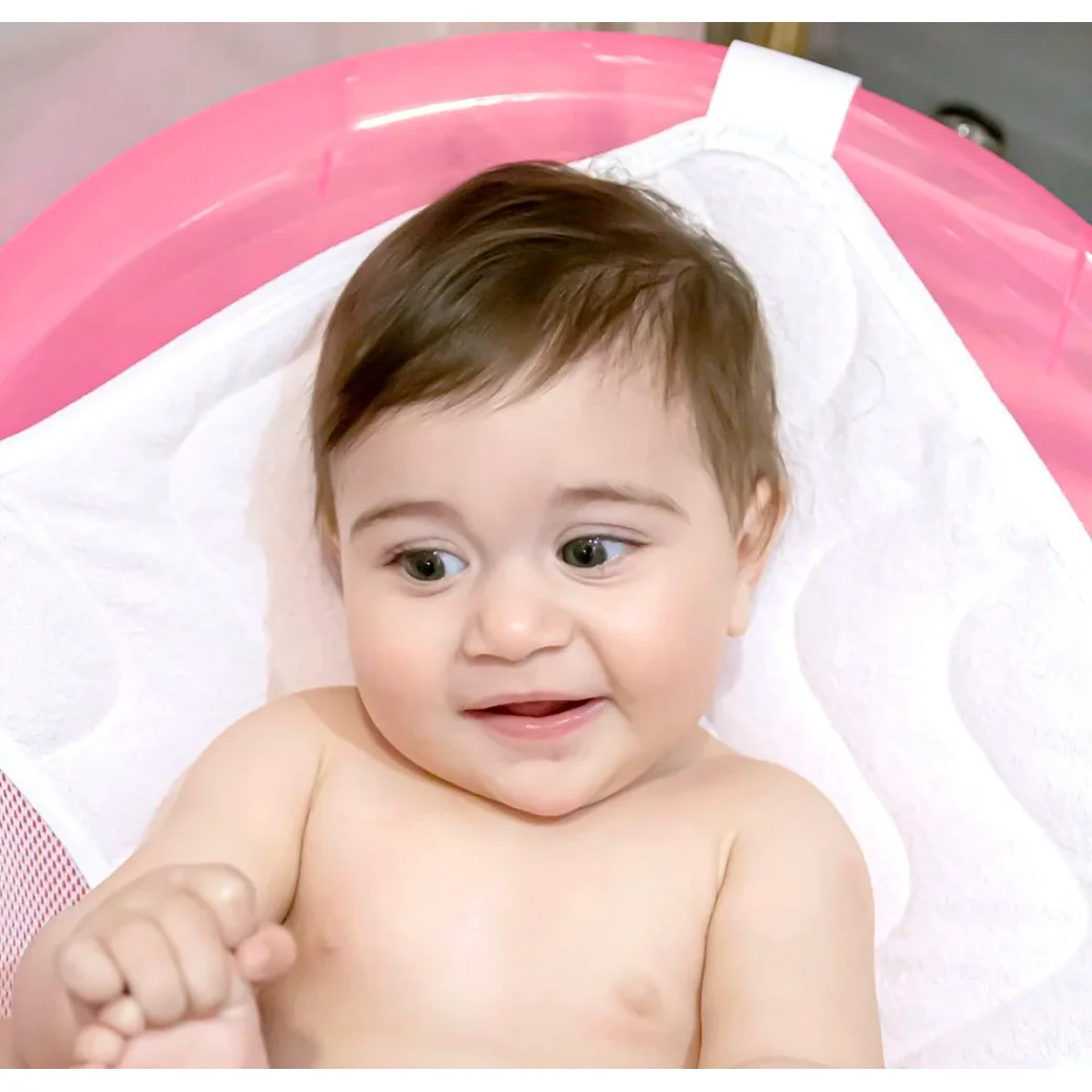 Прозрачная ванночка для малышей BabyJem Pink
