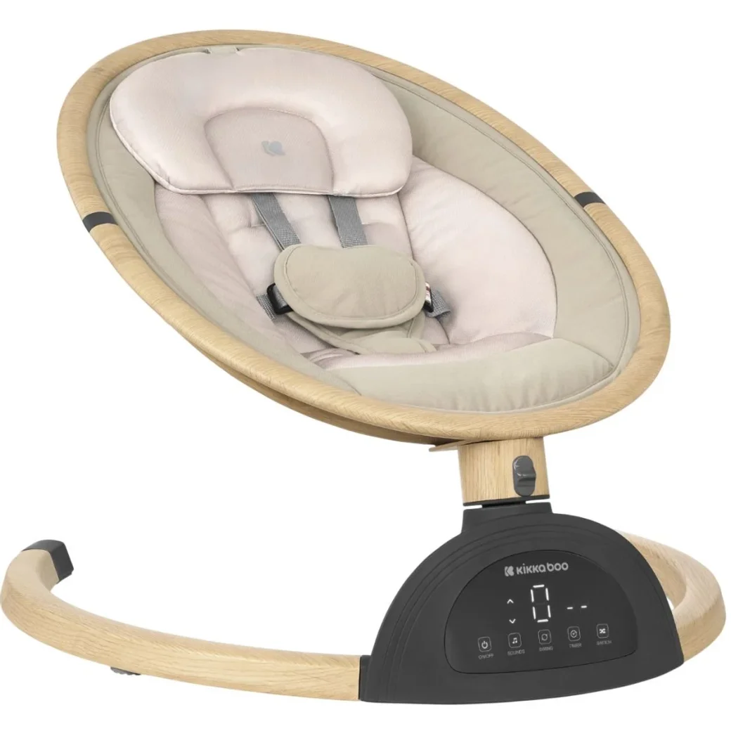 Электрические качели KikkaBoo Ashlee 2025 Beige