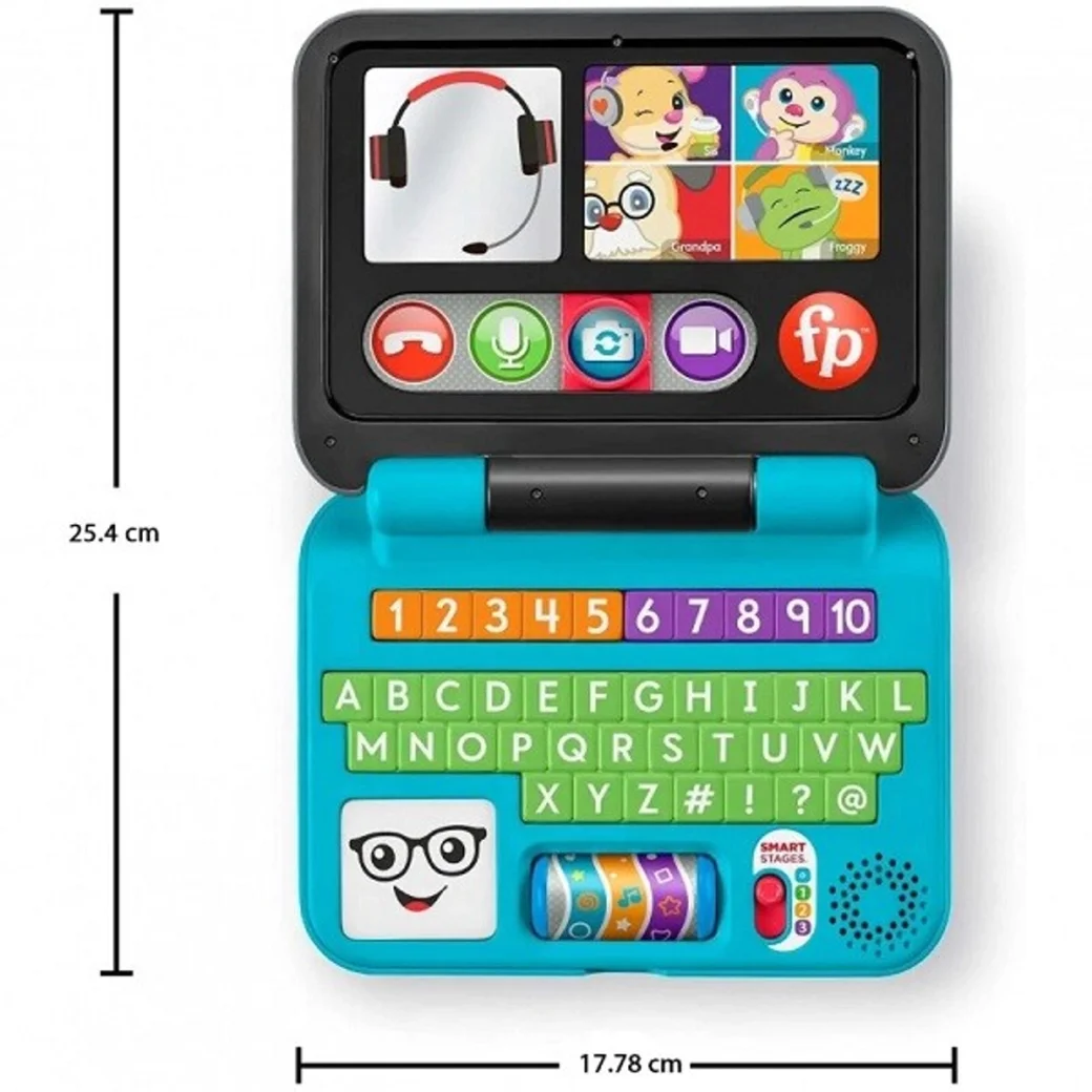 Обучающая игрушка на румынском языке “Ноутбук” от Fisher-Price