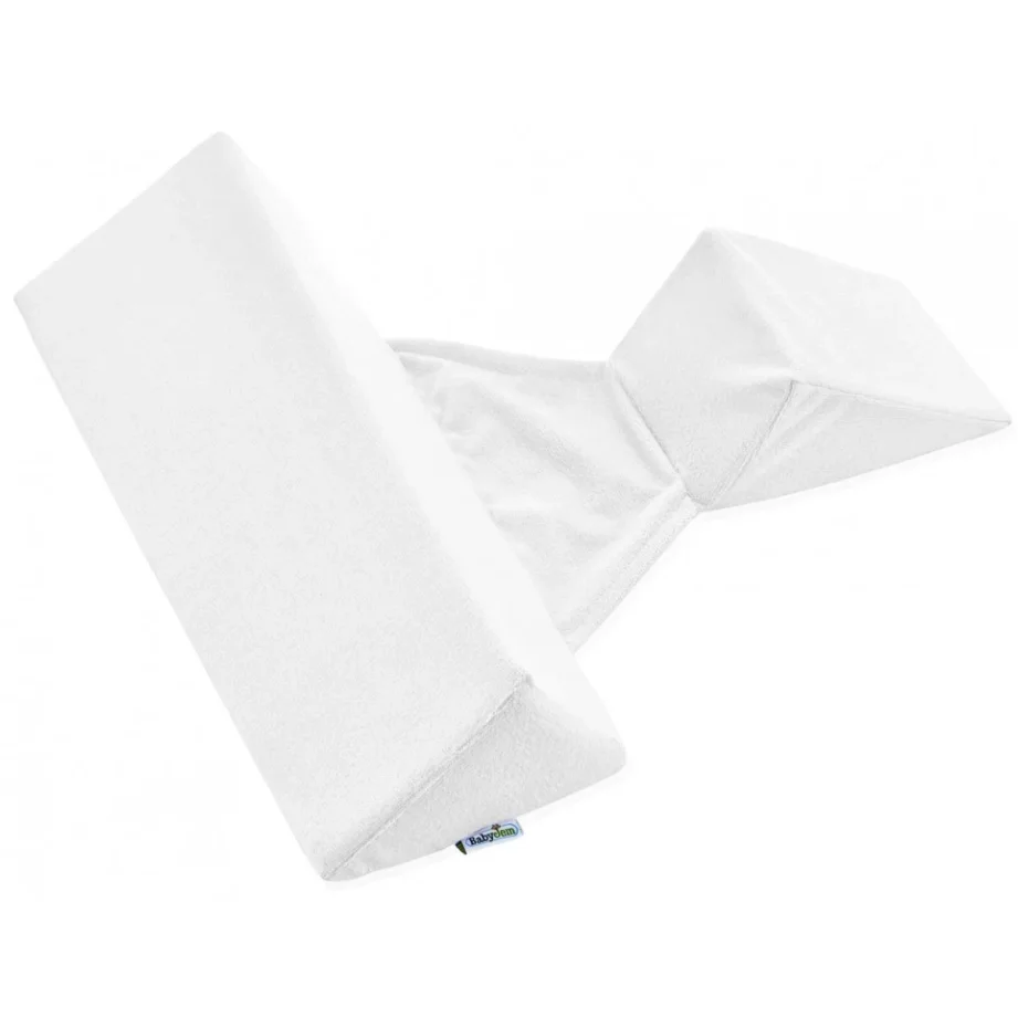 Подушка для младенцев с защитой от перекручивания BabyJem Side Slee White