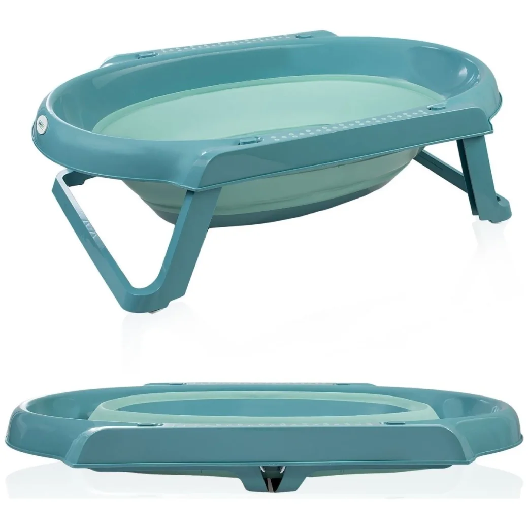 BABYJEM Set de baie pliabil Turcuaz, 5 piese