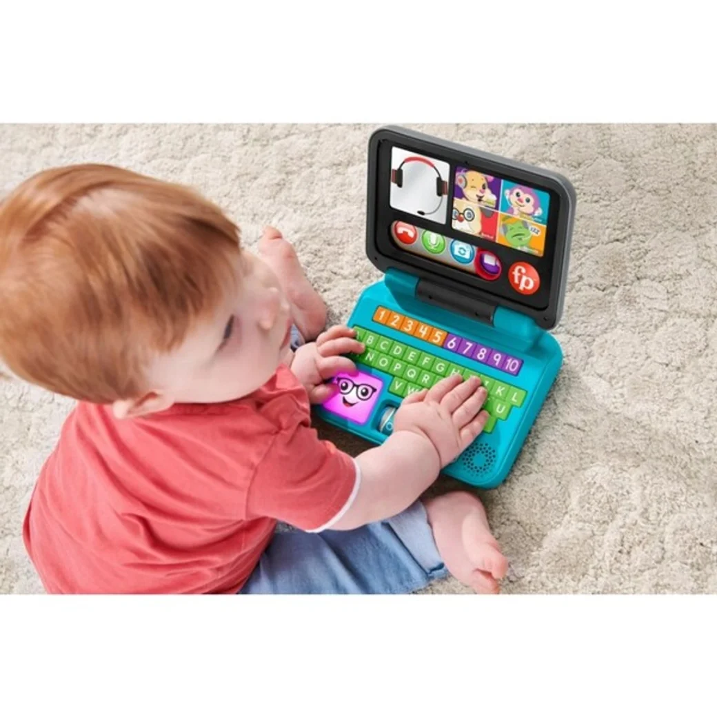 Обучающая игрушка на румынском языке “Ноутбук” от Fisher-Price